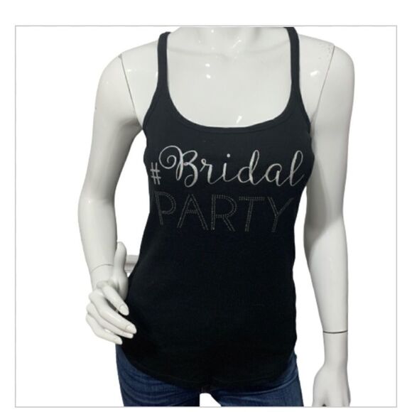 ‎Betsey Johnson #Bridal Party lace back tank - M - Picture 4 of 10